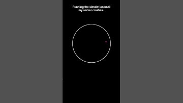 Ball bouncing simulation #adhd #music #code #space #python #physics #simulations #memes #science