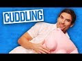 Guys Demonstrate CUDDLING Techniques (Dude View)