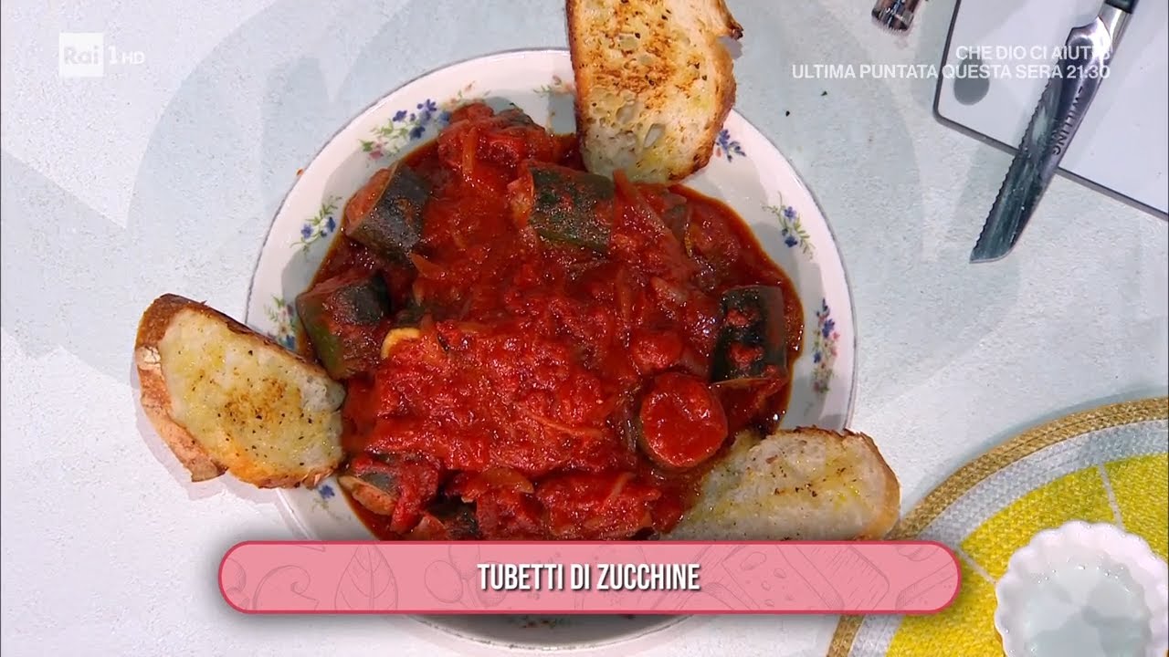 Tubetti di zucchine - È sempre mezzogiorno 15/05/2025