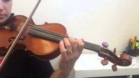 D Major Scale (2 octaves) with shift explained by Kate Conway.