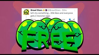 Brawl Stars - Free 3 2xEggs