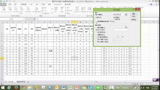 利用Excel資料分析工具進行敘述統計分析