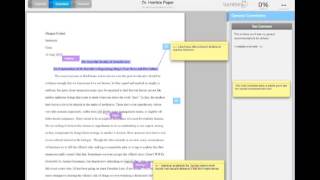 How to View Essay Comments in Turnitin from Blackboard.