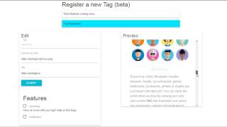 How to create a dynamic Hashtag