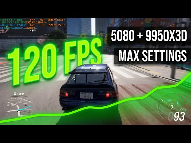 Forza Horizon 6 - RTX 5080 + Ryzen 9 9950X3D | 2160P | EXTREME+RT