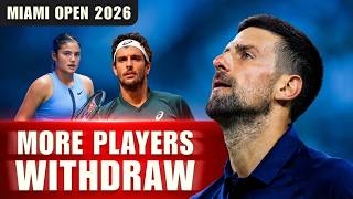 This Changes Everything at the Miami Open | Miami Open Withdrawels