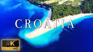 FLYING OVER CROATIA (4K UHD) - Calming Music With Spectacular Natural Landscape Film For The Day screenshot 4