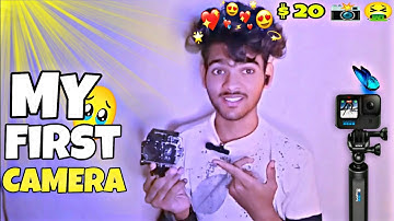 MY FIRST CAMERA 🔥 | | NEW GOPRO 4K CAMERA 🤮 #4kcamera #myfirstcamera #myfirstvlog 🥰 #gopro #camera