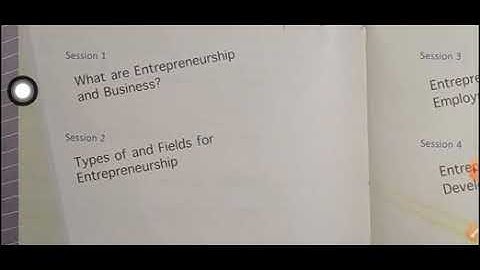 Class IX Unit 4 Session 2 Types of Fields for Entrepreneurship Explaination amd Q/A