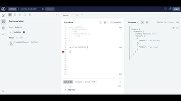Running queries and mutation in Apollo GraphQl server