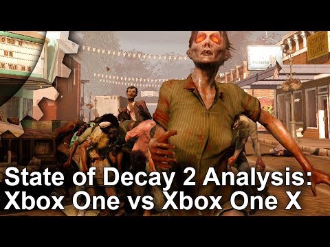 [4K] State of Decay 2: Better Visuals On Xbox One X - But Xbox One S Runs Faster