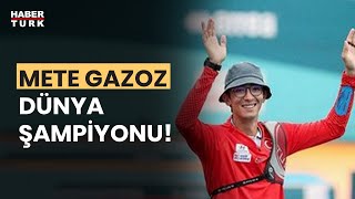 Son Dakika Mete Gazoz Dünya Okçuluk Şampiyonu Oldu