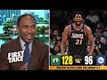 FIRST TAKE | “Embiid ERA must END!” – Stephen A. reacts to 76ers DISASTER loss vs Celtics