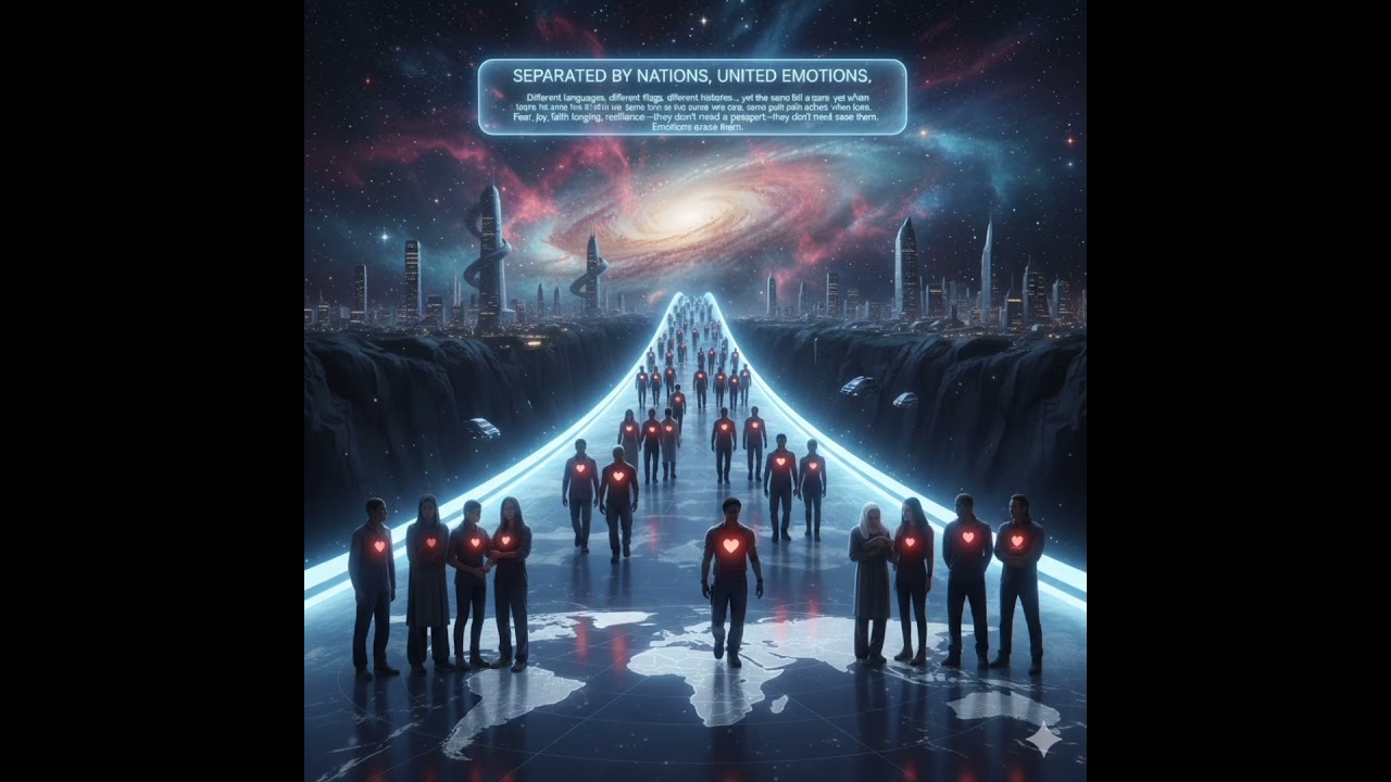 Separated by nations, united by emotions...