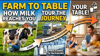 How Milk Reaches Your Table | Farm to Table Story