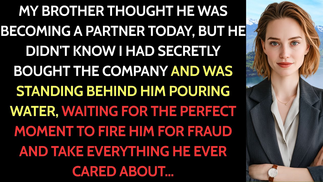 My Brother Bragged “I’m The New Partner”—I Bought The Company And Said “Actually, You’re Fired”...