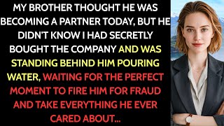 My Brother Bragged “I’m The New Partner”—I Bought The Company And Said “Actually, You’re Fired”...