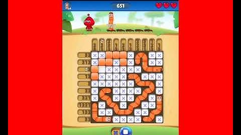 Nono Crossing All Level 601 - 700 Picture Nonogram