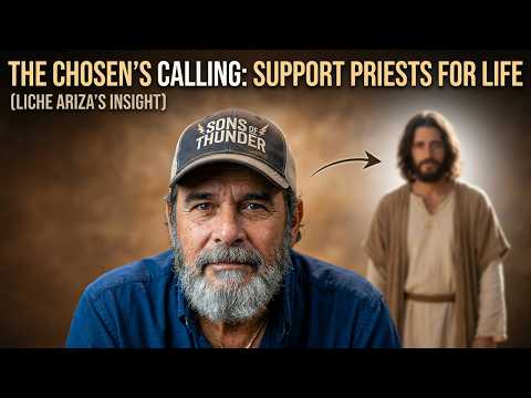 Liche Ariza from The Chosen: Support Priests for Life