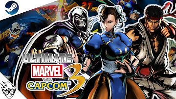 Ultimate Marvel vs. Capcom 3 (PC/Steam Ver: 2017) - Chun-Li / Ryu / Taskmaster [Playthrough]