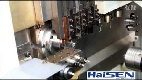 Video of HS 20-5 Swiss Type CNC Lathe