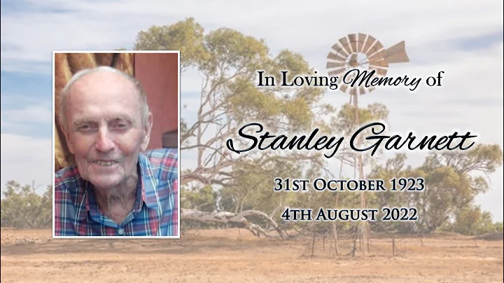 In Loving Memory of Stanley William Garnett