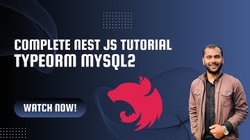 How to Integrate TypeORM with MySQL in NestJS | Complete Nest Js Tutorial | Mominul Islam
