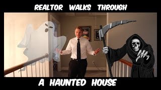 Realtor Walks Through A HAUNTED HOUSE!