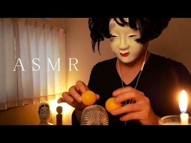 [ASMR]ピンポン玉コツコツペタペタタッピング-Ping Pong Tapping-[睡眠用の音フェチ]