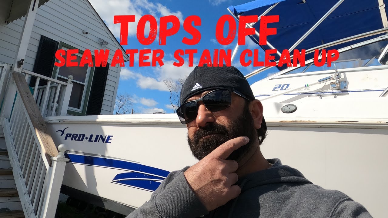 A Great Way to Clean Stains off Your Boat Hull Clean sea water stains