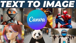 Text to Image AI in Canva | Canva AI image generator tutorial