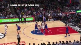 Clippers 5 High Split