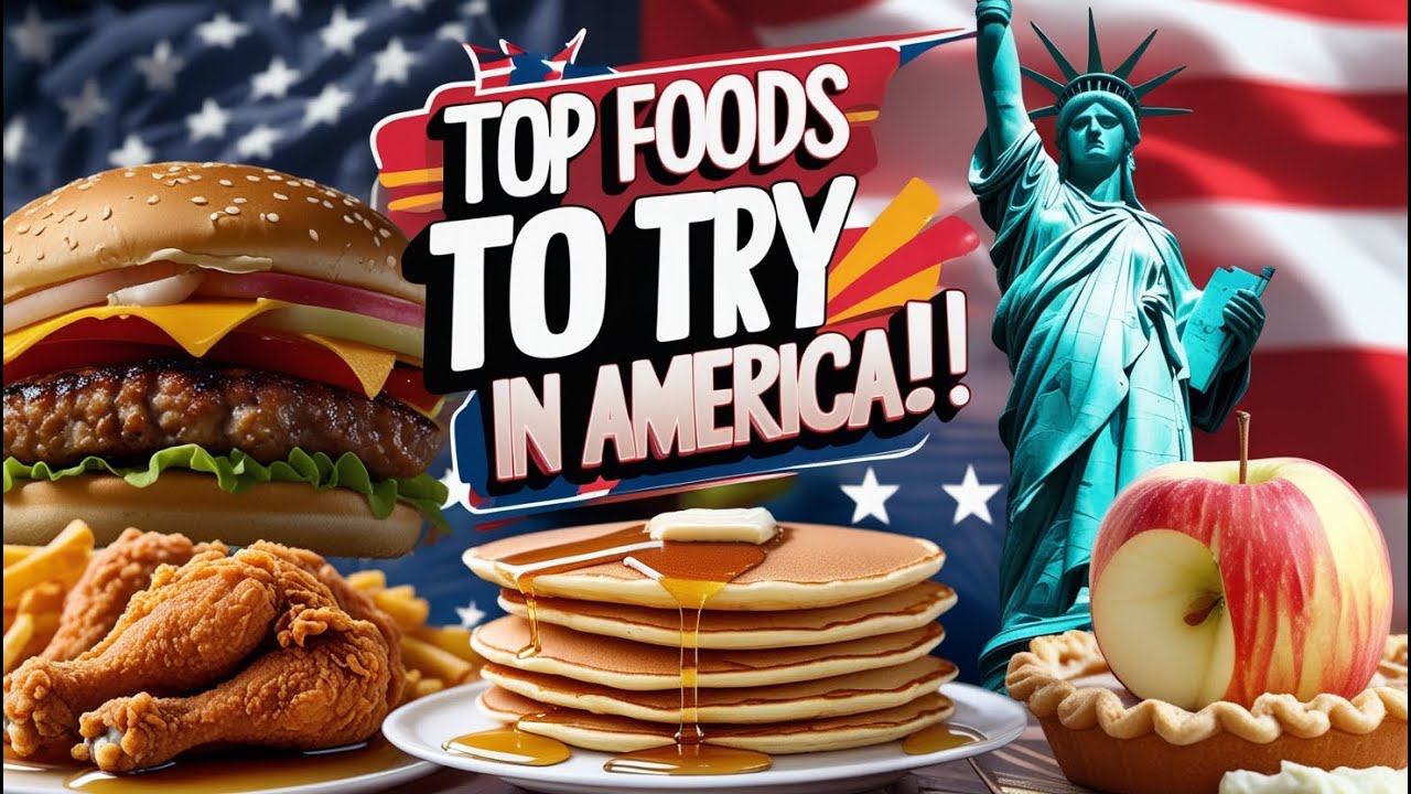 Prominent Food top 10 famous foods in America you must try. You won't regret it! - YouTube