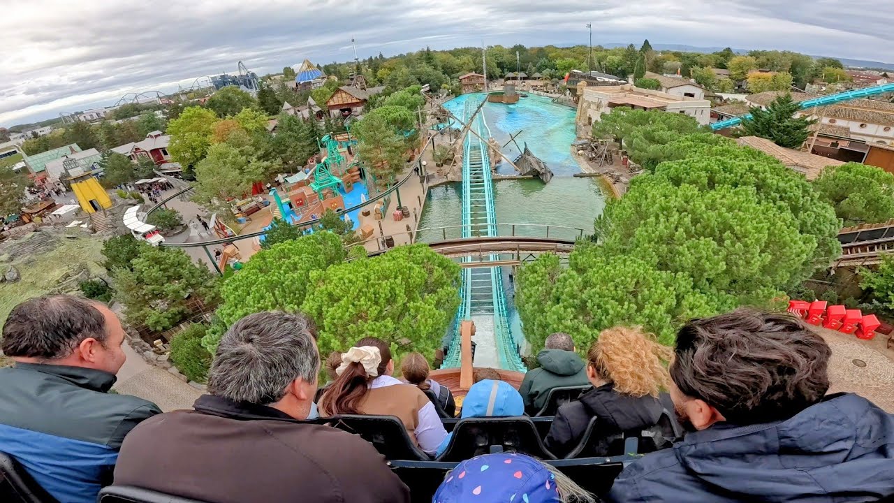 Atlantica Supersplash ( Onride / POV ) [ Europa-Park Rust 2024 ]