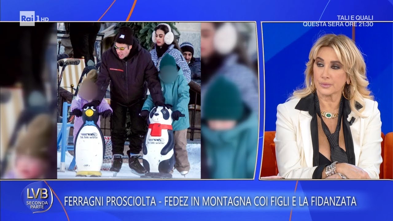 Ferragni prosciolta, Fedez in vacanza con la nuova fidanzata - La volta buona 16/01/2026