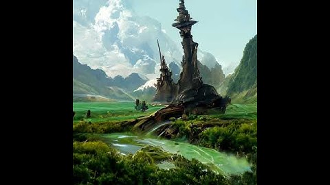 James Gurney Zoom/Rotate using Disco Animation Diffusion notebook