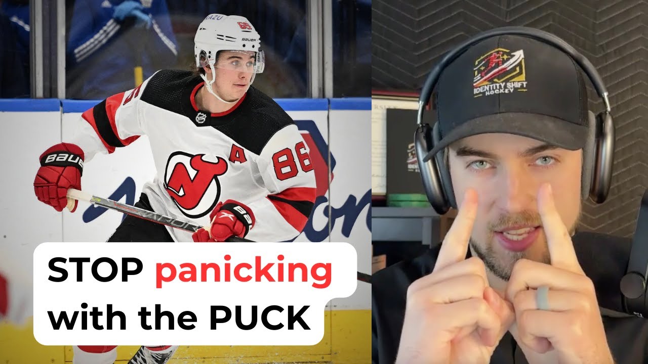 If you keep panicking with the puck and throwing it away - Watch this video