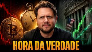 A HORA DA VERDADE: O Fundo do Bitcoin e a Recuperação das Ações Americanas!