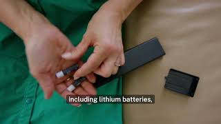 Never Bin a Battery – Stop a spark before it starts