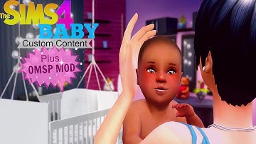 The Sims 4 Custom Content: Baby Edition | Crib Mod & OMSP Mod