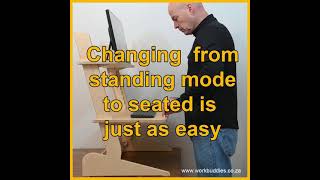 Workbuddy Xl - A True Sit Stand Desk