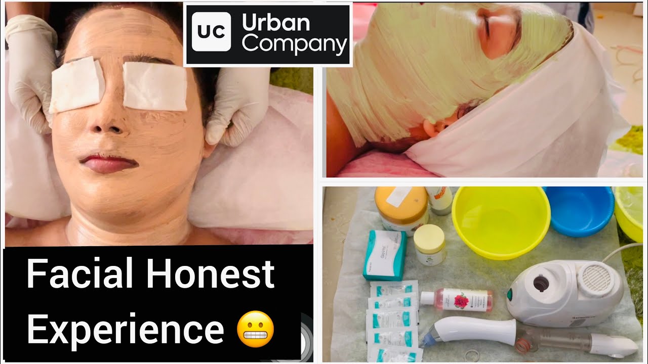 *Urban company* Facial at home My Honest Experience step by step