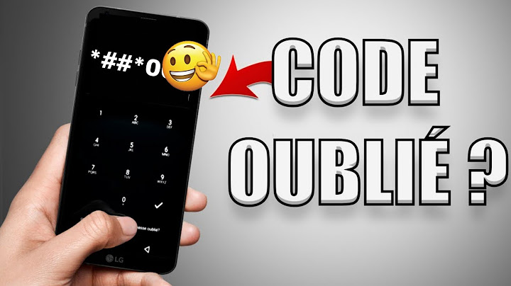 comment déverrouiller un Samsung avec un code secret