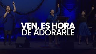 Video thumbnail of "Ven, es hora de Adorarle - Marcos Barrientos (COVER) Pastora Virginia Brito ft. Ministerio Judá"
