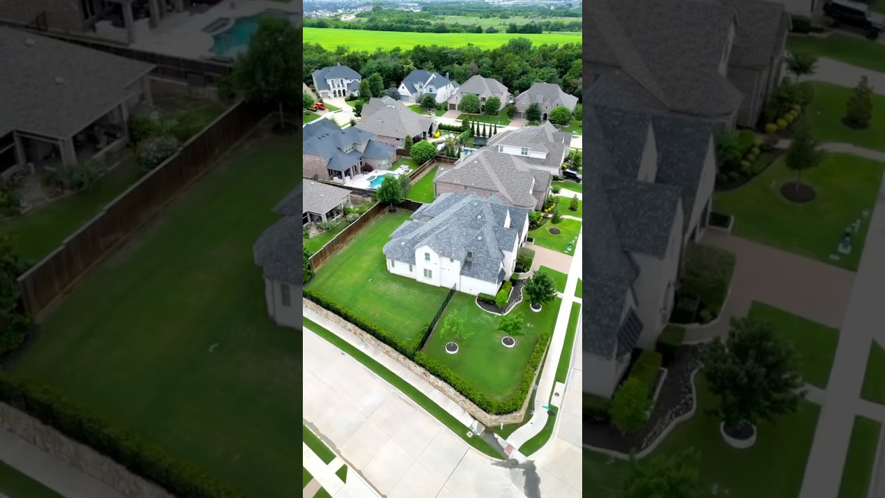 3460 Redpine Dr Prosper .3 private corner lot! 