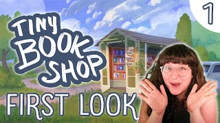 Tiny Bookshop | First Look Gameplay | Part 1 #gifted