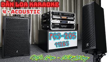 Chỉ Với 145 Triệu: Sở Hữu Ngay Bộ Đôi PCS205 và 112BS - Âm Thanh Sống Động, Thiết Kế Nhỏ Gọn