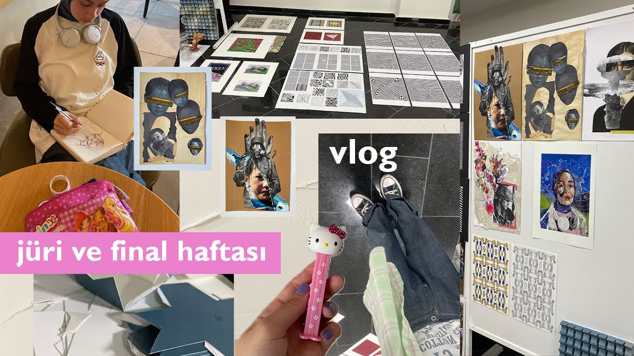 Jüri ve Final Haftası | Grafik Tasarım, Gsf Vlog