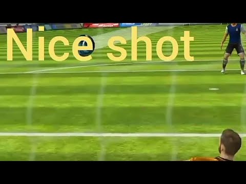 curve shot vs curve shot, football strike @gaming #shot #viral