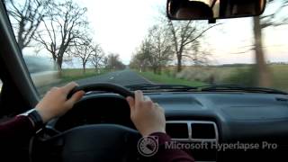 Driving Home - 8x Hyperlapse - Microsoft Hyperlapse Pro Preview